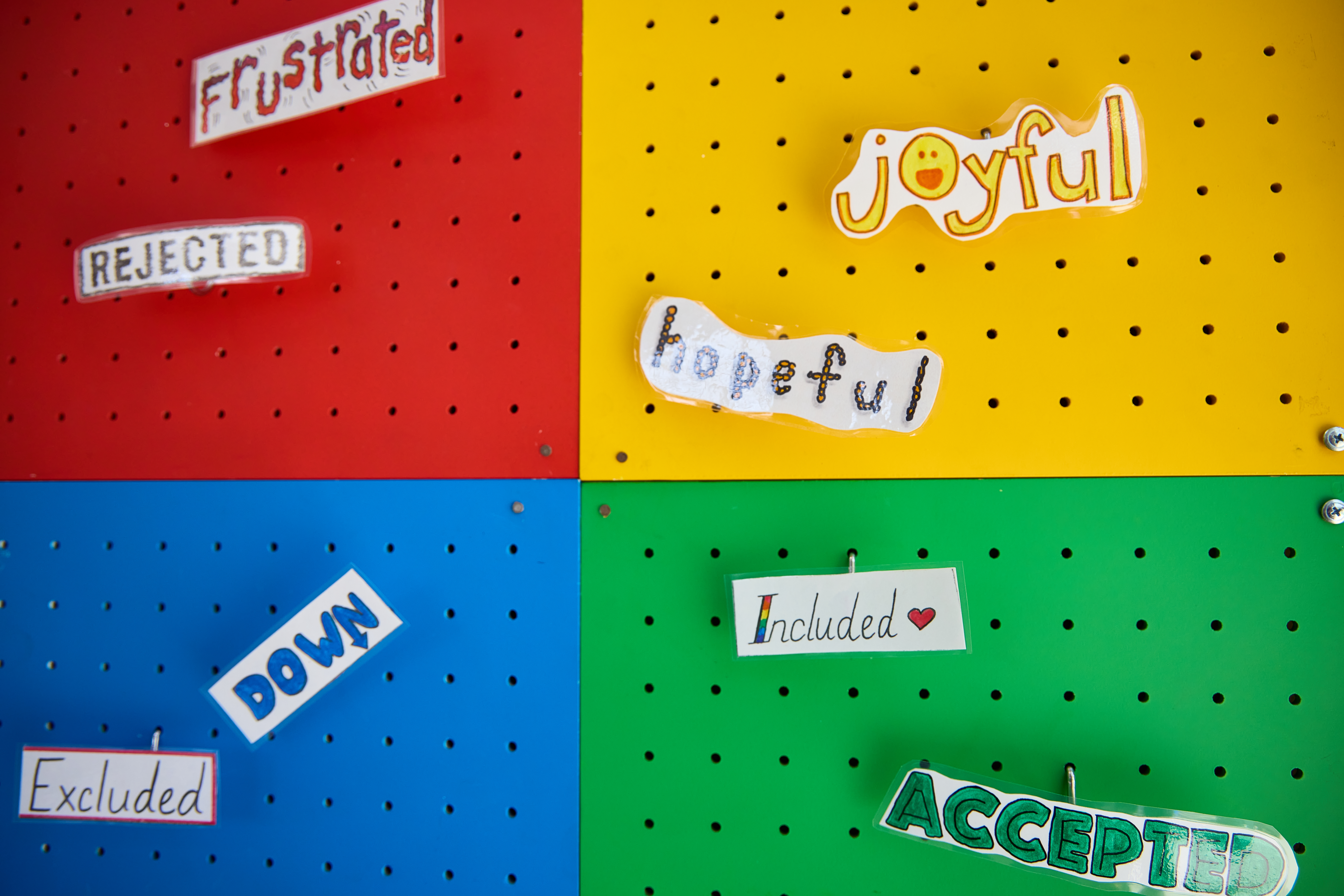 Mood Meter with words